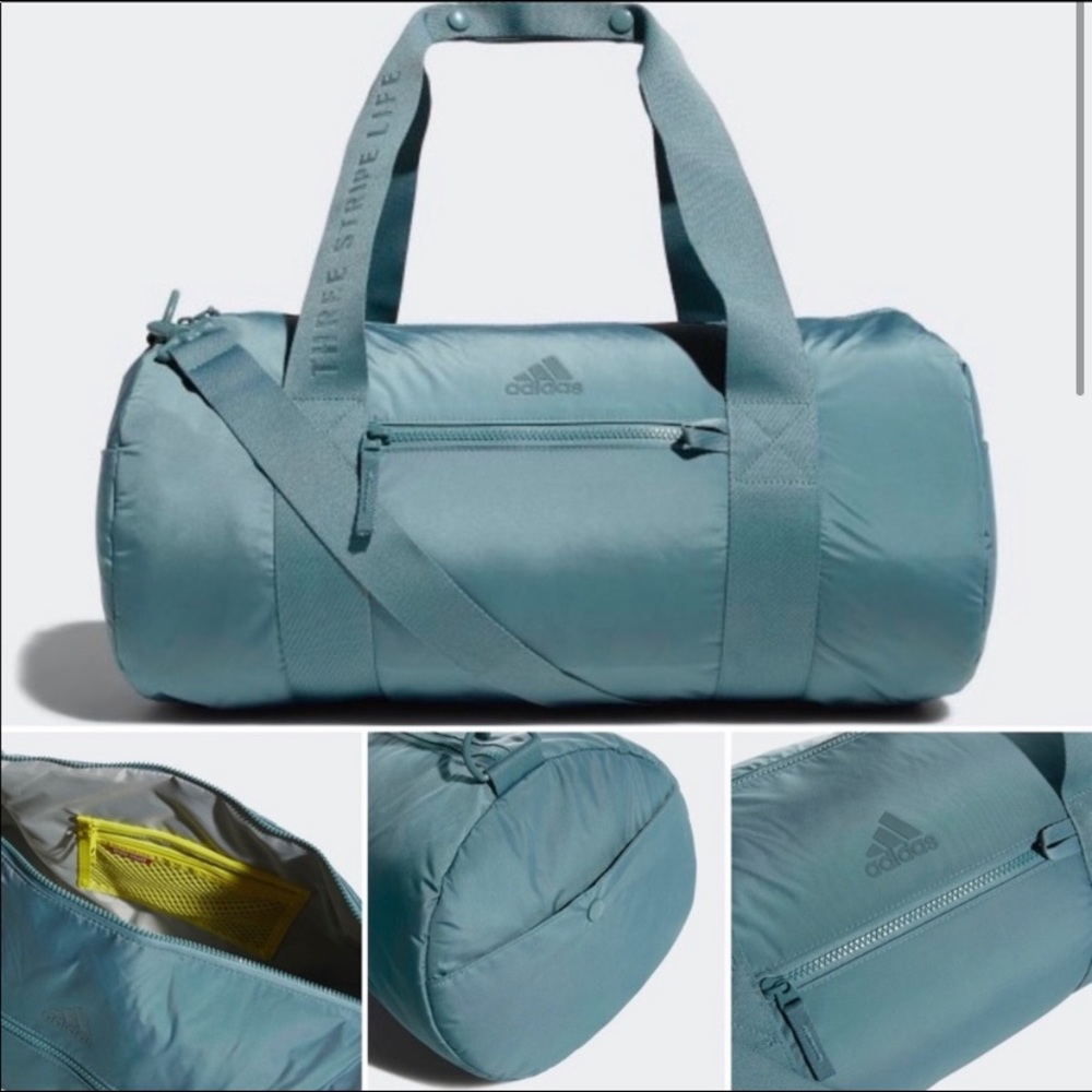 Adidas vfa roll duffel bagraw green